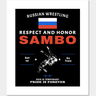 Sambo Wrestling Posters and Art